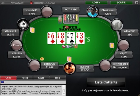 pokerstars table