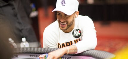 Neymar, le joueur de poker