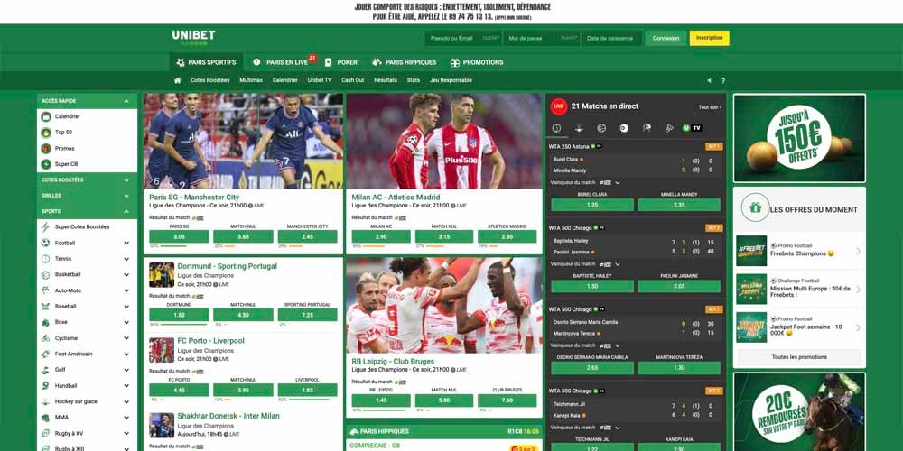 screenshot unibet games