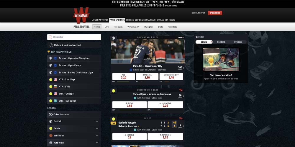screenshot winamax games
